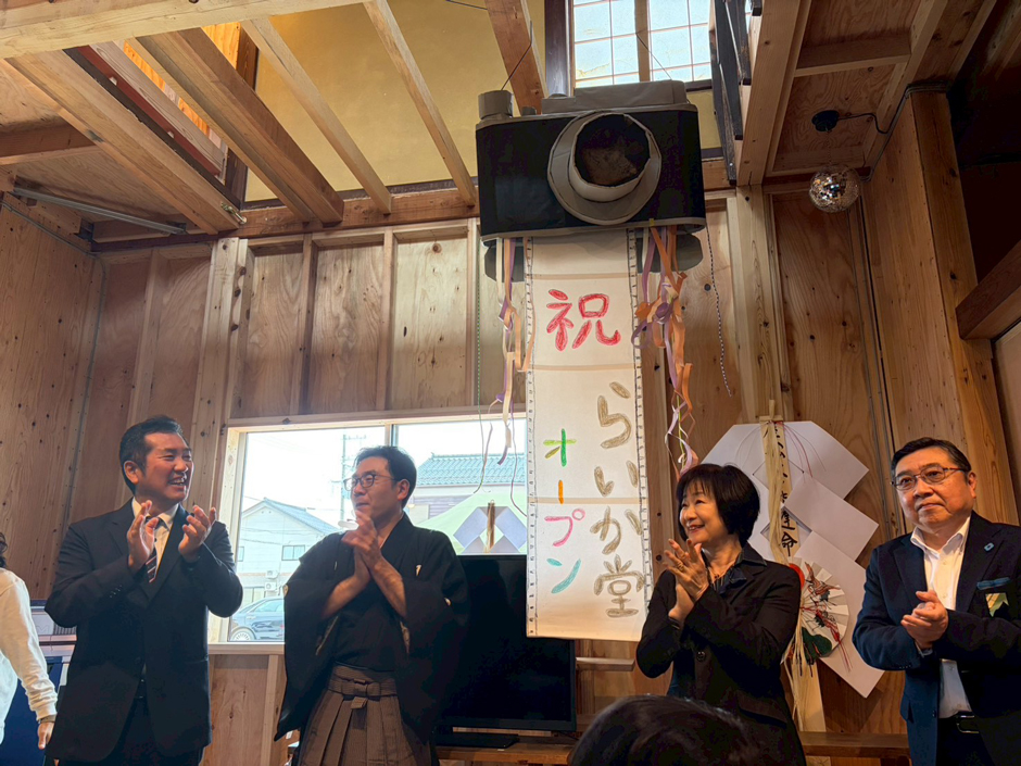 5月3日（日） らいか堂の開所式が行われました！